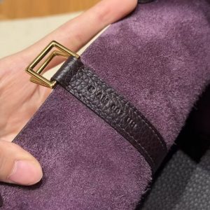 Hermes Picotin Lock 18 CM Bag Handmade In Taurillon Clemence Leather Gold Hardware 59 Raisin - Image 16