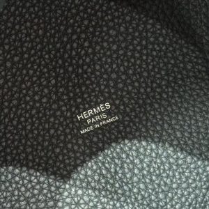 Hermes Picotin Lock 18 CM Bag Handmade In Taurillon Clemence Leather Silver Hardware 60 Vert Cypress - Image 16
