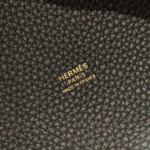 Hermes Picotin Lock 18 CM Bag Handmade In Taurillon Clemence Leather Gold Hardware 67 Vert Fonce - Image 14