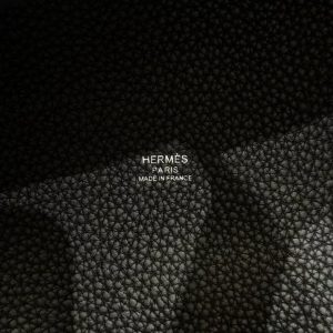 Hermes Picotin Lock 18 CM Bag Handmade In Taurillon Clemence Leather Silver Hardware 89 Noir - Image 12