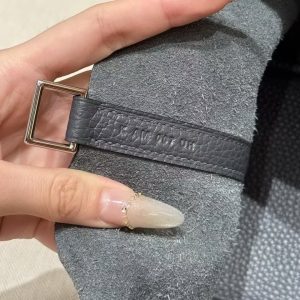 Hermes Picotin Lock 18 CM Bag Handmade In Taurillon Clemence Leather Silver Hardware H0 Girs Misty - Image 12