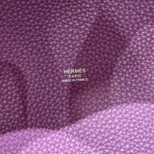 Hermes Picotin Lock 18 CM Bag Handmade In Taurillon Clemence Leather Silver Hardware P9 Anemone - Image 10