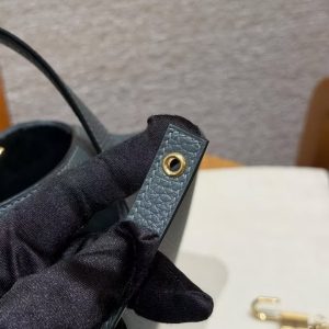 Hermes Picotin Lock 18 CM Bag Handmade In Taurillon Clemence Leather Gold Hardware Q0 Vert Mangrove - Image 10