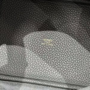 Hermes Picotin Lock 18 CM Bag Handmade In Taurillon Clemence Leather Gold Hardware Q0 Vert Mangrove - Image 5