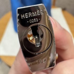 Hermes Picotin Lock 18 CM Bag T7 Blue Hydra Handmade In Taurillon Clemence Leather Silver Hardware - Image 5