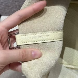 Hermes Picotin Lock 18 CM Bag Handmade In Taurillon Clemence Leather Silver Hardware i8 Jaune Milton - Image 12