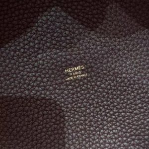 Hermes Picotin Lock 22 CM Bag Handmade In Taurillon Clemence Leather Gold Hardware 0G Rouge Seller - Image 10