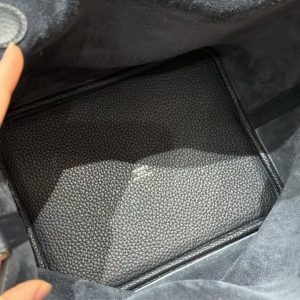 Hermes Picotin Lock 22 CM Bag Handmade In Taurillon Clemence Leather Silver Hardware 2Z Blue Nuit - Image 15
