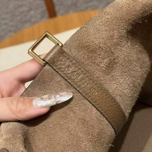 Hermes Picotin Lock 22 CM Bag Handmade In Taurillon Clemence Leather Gold Hardware D0 Beige de Weimar - Image 11