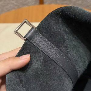 Hermes Picotin Lock 22 CM Bag Handmade In Taurillon Clemence Leather Silver Hardware H0 Girs Misty - Image 13