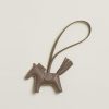 Hermes Rodeo PM Charm Horse Charm Milo Lambskin Etoupe H064929CAFK
