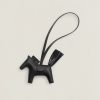 Hermes Rodeo PM Charm Horse Charm Milo Lambskin Noir H064929CAAJ