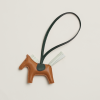 Hermes Rodeo PM Charm Milo Lambskin Gold Vert Fizz Vert Cyprès H064929CADQ