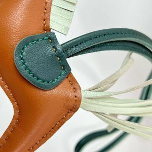 Hermes Rodeo PM Charm Milo Lambskin Gold Vert Fizz Vert Cyprès H064929CADQ - Image 5
