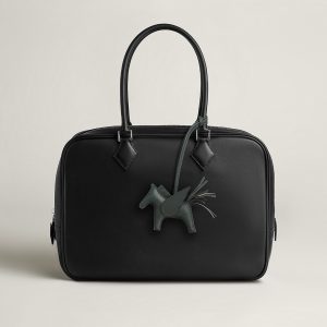 Hermes Rodeo Pegase PM Charm Milo Lambskin and Swift Calfskin Vert Mangrove H083010CAED - Image 8