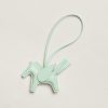 Hermes Rodeo Pegase PM Charm Milo Lambskin and Swift Calfskin Vert Peppermint H083010CACS
