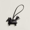Hermes Rodeo Robeo Plush PM Charm Horse Milo Lambskin with Merinos Wool Noir H087387CCAA