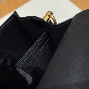 Hermes Roulis Mini 18 Bag Handmade In Porosus Crocodile Leather Gold Hardware 89 Noir - Image 12