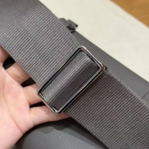 Hermes Videpoches Bag Handmade In Togo Calfskin Leather Silver Hardware 8F Etain - Image 6