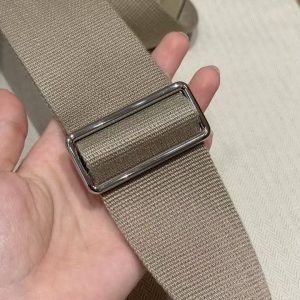 Hermes Videpoches Bag Handmade In Togo Calfskin Leather Silver Hardware 8Q Beige Marfa - Image 4