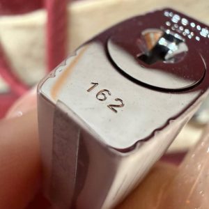 Hermes Birkin 35 Bag Handmade In Togo Calfskin Leather Silver Hardware B5 Ruby - Image 3
