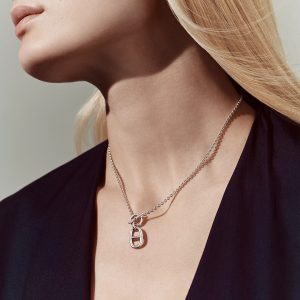 Hermes Chaine D'ancre Pendant Necklace Sterling Silver H104141B 00 - Image 3