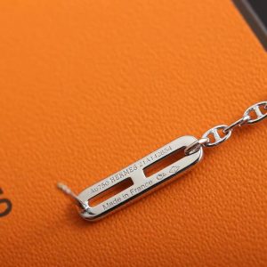 Hermes Chaine d'ancre Chaos Earrings Rose Gold H222516B 00 - Image 4