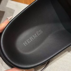 Hermes Chypre Sandal Men Techno-sandal Matte Mississippiensis Alligator Blue Pale - Image 3