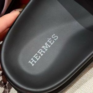Hermes Chypre Sandal Women Techno-sandal Calfskin Rose Cancan - Image 11