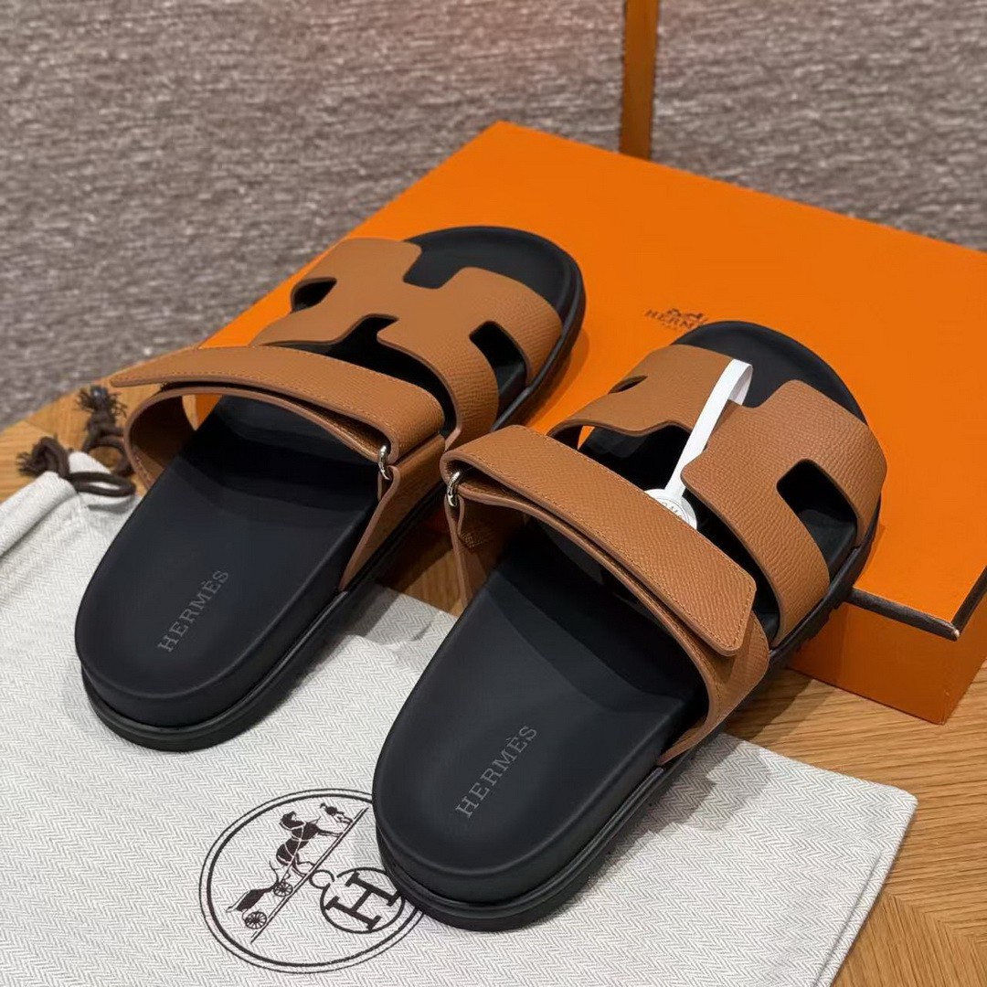 Hermes Chypre Sandal Women Techno-sandal Epsom Calfskin Gold - Image 2