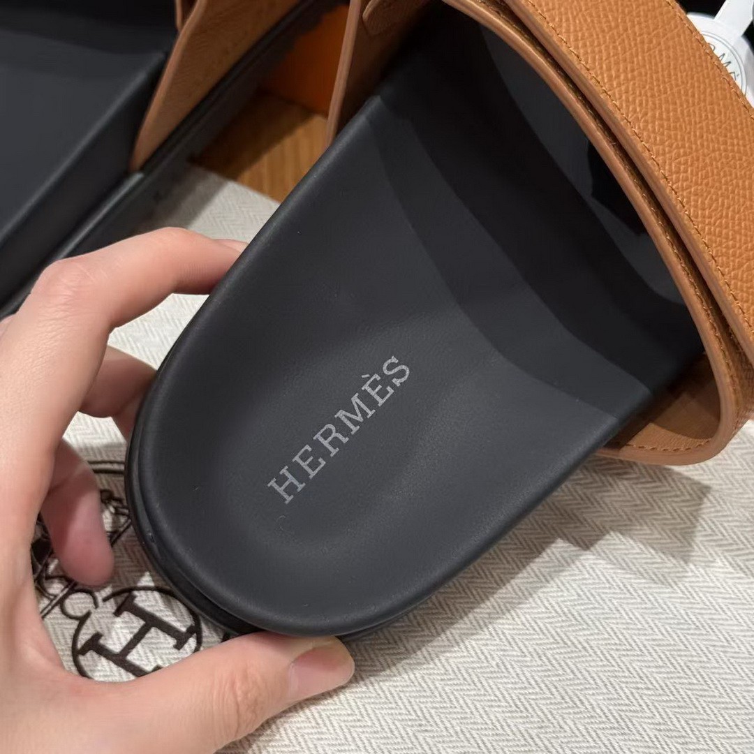 Hermes Chypre Sandal Women Techno-sandal Epsom Calfskin Gold - Image 11
