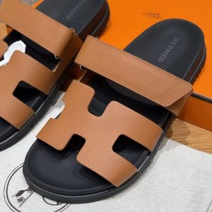 Hermes Chypre Sandal Women Techno-sandal Epsom Calfskin Gold - Image 9