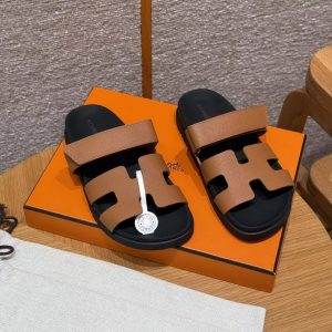 Hermes Chypre Sandal Women Techno-sandal Epsom Calfskin Gold - Image 4