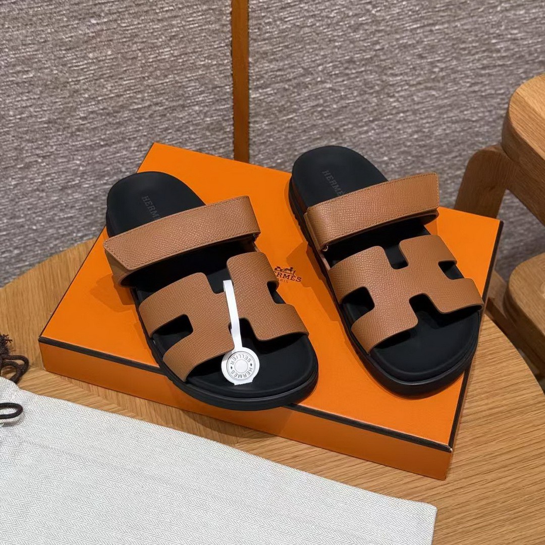Hermes Chypre Sandal Women Techno-sandal Epsom Calfskin Gold - Image 4