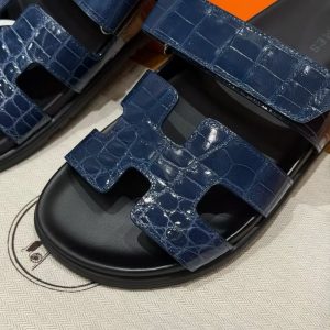 Hermes Chypre Sandal Women Techno-sandal Matte Mississippiensis Alligator Borland - Image 15