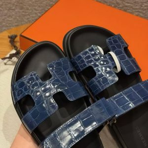 Hermes Chypre Sandal Women Techno-sandal Matte Mississippiensis Alligator Borland - Image 11