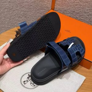 Hermes Chypre Sandal Women Techno-sandal Matte Mississippiensis Alligator Borland - Image 9