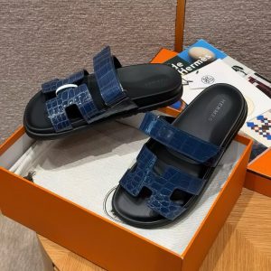 Hermes Chypre Sandal Women Techno-sandal Matte Mississippiensis Alligator Borland - Image 5