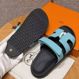 Hermes Chypre Sandal Women Techno-sandal Matte Mississippiensis Alligator Macaron - Image 10