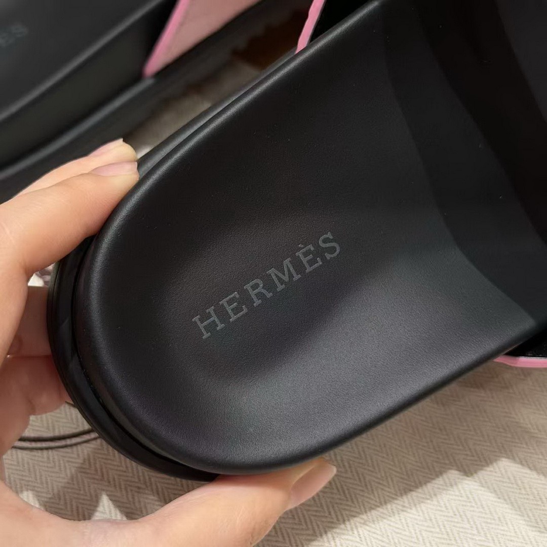 Hermes Chypre Sandal Women Techno-sandal Matte Mississippiensis Alligator Pink - Image 3