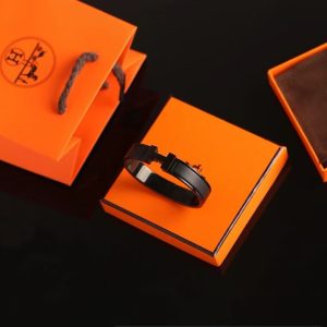 Alternative view of Hermes Clic HH So Black Bracelet Matte Enamel Black Noir Mat H703203FK01T4