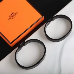 Hermes Clic HH So Black Bracelet Matte Enamel Black Noir Mat H703203FK01T4 - Image 7