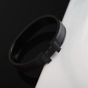 Hermes Clic HH So Black Bracelet Matte Enamel Black Noir Mat H703203FK01T4 - Image 6