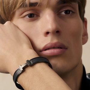 Hermes Clic HH So Black Bracelet Matte Enamel Black Noir Mat H703203FK01T4 - Image 3