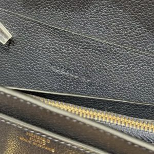 Hermes Constance To Go Wallet Handmade In Togo Calfskin Leather Gold Hardware 2Z Blue Nuit - Image 10