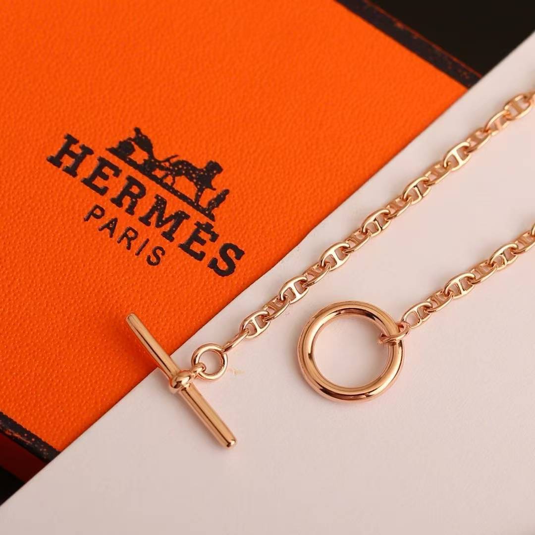 Hermes Farandole Bracelet Rose Gold H119450B 00LG - Image 5