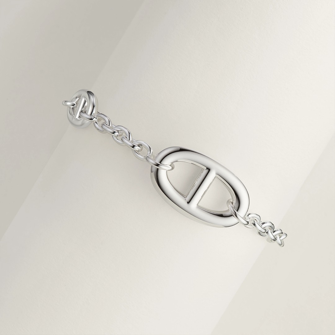 Hermes Farandole Bracelet Sterling Silver H104567B 00LG
