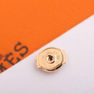 Hermes Farandole Earrings Rose Gold H113503B 00 - Image 4
