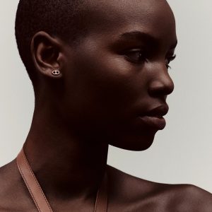 Hermes Farandole Earrings Rose Gold H113503B 00 - Image 3