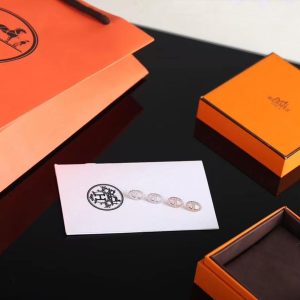 Alternative view of Hermes Farandole Earrings Rose Gold H221516B 00